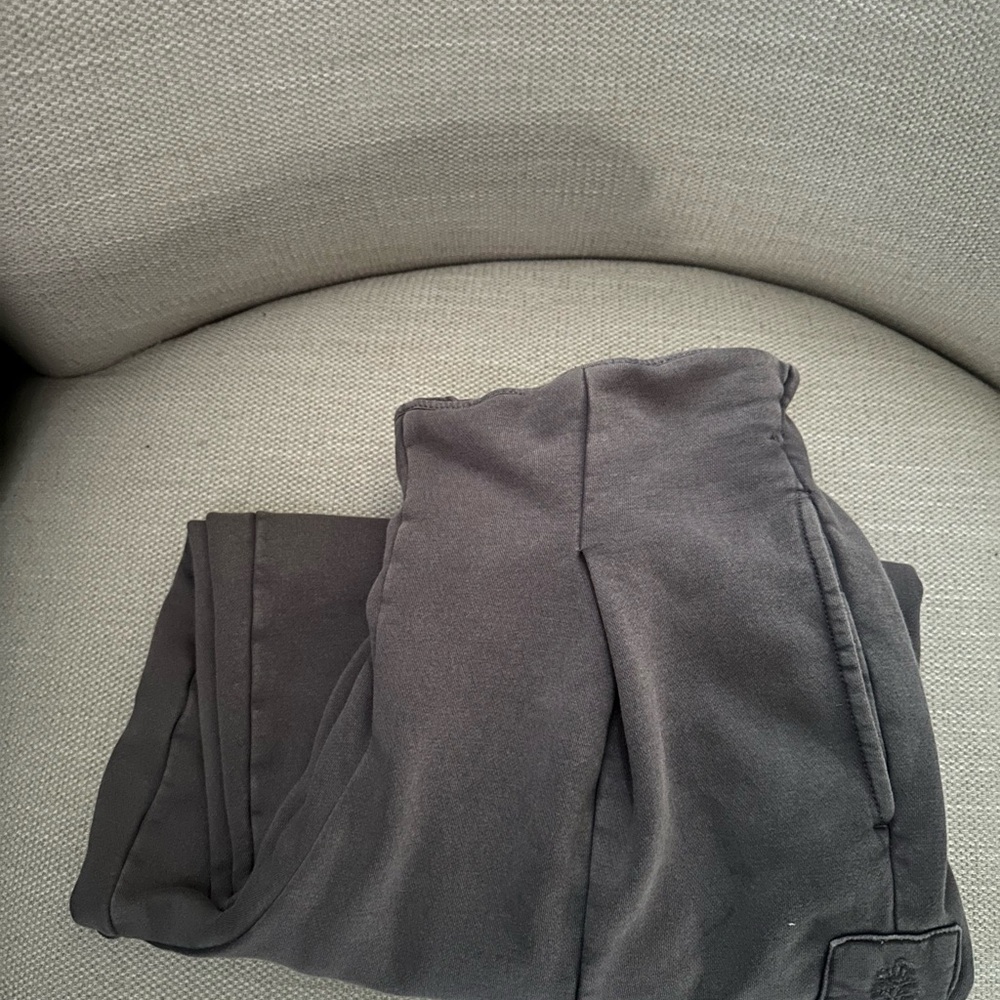 NWOT! FREE PEOPLE! 'Cheer On Joggers' in Gunmetal/gray! XL! Unique! - Picture 5 of 14